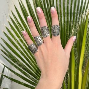 Boho style ring